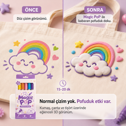 Magic PoP™ Pofuduk Kalem | Resmin En Zevkli Hali