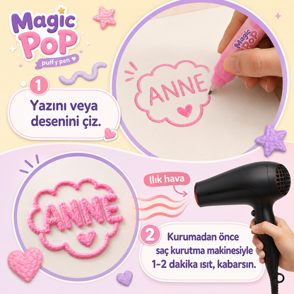Magic PoP™ Pofuduk Kalem | Resmin En Zevkli Hali