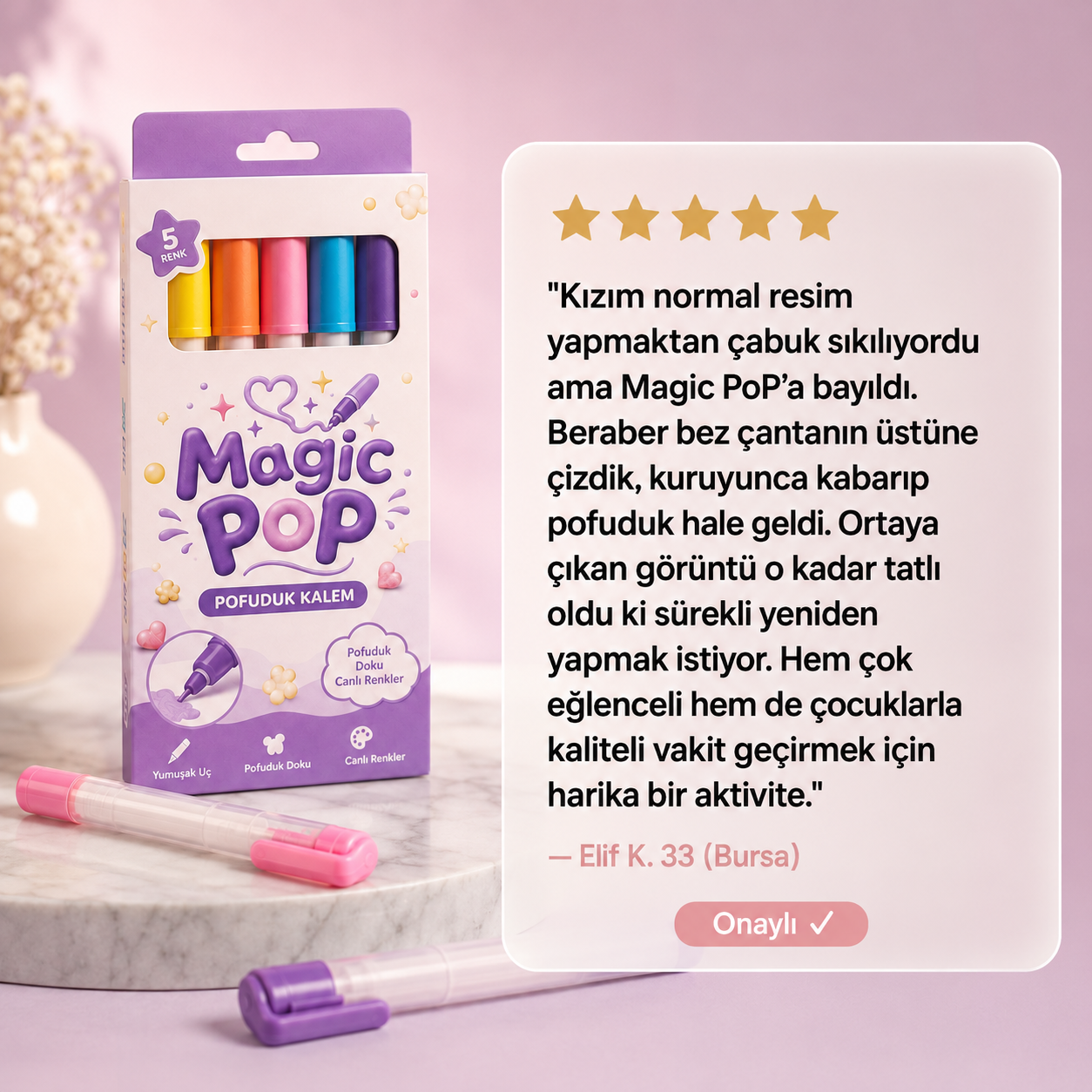 Magic PoP™ Pofuduk Kalem | Resmin En Zevkli Hali